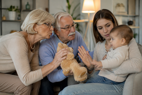 Av&oacute;s t&ecirc;m menos liberdade com netos do que tiveram com os filhos?