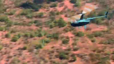 Ap&oacute;s persegui&ccedil;&atilde;o a&eacute;rea, helic&oacute;ptero com 350 kg de coca&iacute;na &eacute; interceptado em MS