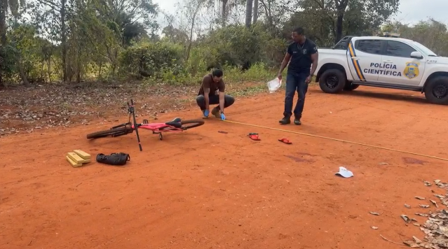Suspeito armado baleado pela polícia em Jardim (MS).