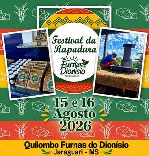 Festa da Rapadura celebra cultura quilombola e chega &agrave; 12&ordf; edi&ccedil;&atilde;o em Jaraguari