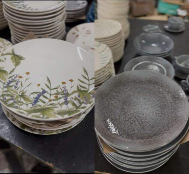 Feira com louças a partir de R$ 5 é chance de encher o armário