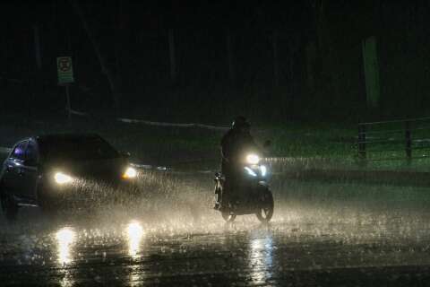 Frente fria chega com temporal e ventos de at&eacute; 70 km/h em Campo Grande