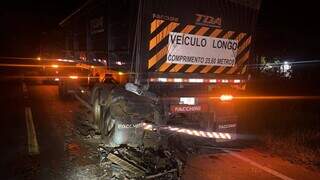 Empresária de Naviraí morre após bater carro na traseira de carreta Empresária de Naviraí morre após bater carro na traseira de carreta