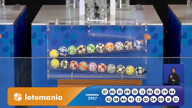 Veja as dezenas de hoje na Dupla Sena, Lotomania, Quina e mais