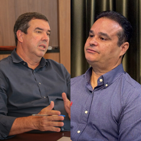 Riedel mant&eacute;m lideran&ccedil;a em votos, mas F&aacute;bio Trad tem leve avan&ccedil;o em pesquisa