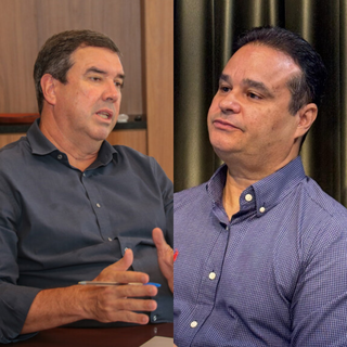 Riedel mantém liderança em votos, mas Fábio Trad tem leve avanço em pesquisa Riedel mantém liderança em votos, mas Fábio Trad tem leve avanço em pesquisa