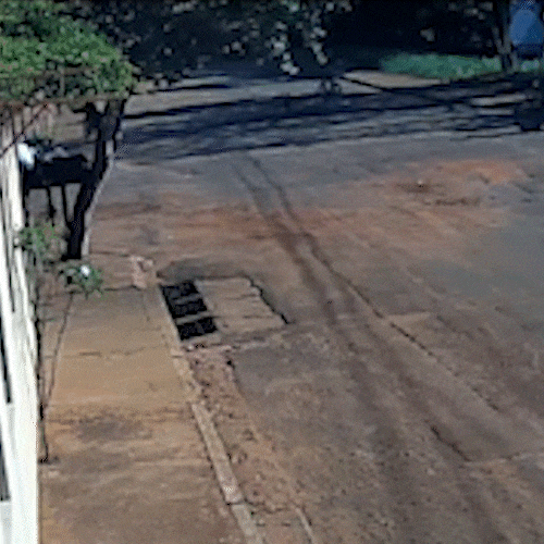 Homem vai parar embaixo de caminh&atilde;o ap&oacute;s colis&atilde;o no Jardim Leblon