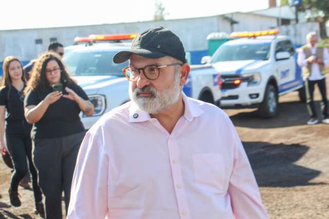 Ministro dos Transportes chega a Terenos para vistoriar restaura&ccedil;&atilde;o de rodovias