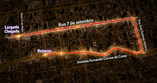 Corrida da PM altera trânsito no Centro da Capital no domingo; veja o percurso Corrida da PM altera trânsito no Centro da Capital no domingo; veja o percurso