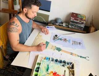 “Quase morri”: artista de MS revela recuperação após AVC aos 40 anos “Quase morri”: artista de MS revela recuperação após AVC aos 40 anos