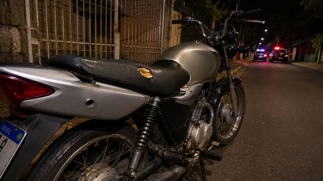 Tiro acidental atinge motociclista ap&oacute;s cobran&ccedil;a de d&iacute;vida de R$ 4 mil 