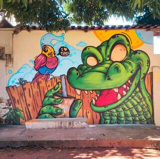 Motociclista morto em acidente era artista que levou o Pantanal aos grafites Motociclista morto em acidente era artista que levou o Pantanal aos grafites