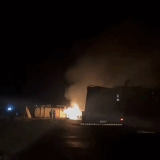 Casal morre ao atingir anta e colidir com caminh&atilde;o-tanque na BR-267