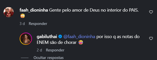 Post vira barraco após Gabi Luthai definir Campo Grande como "ares de interior" Post vira barraco após Gabi Luthai definir Campo Grande como "ares de interior"