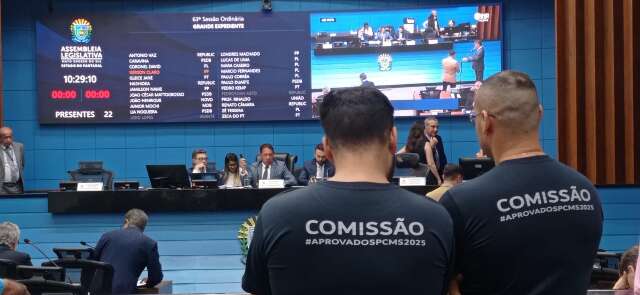 Aprovados no concurso da Pol&iacute;cia Civil buscam apoio da Assembleia por nomea&ccedil;&otilde;es