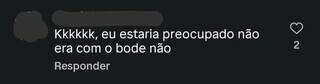 Por que um bode foi parar em uma oferenda no Jardim Veraneio?