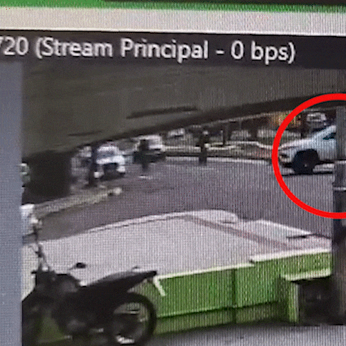 Motorista foge depois de atropelar ciclista na Avenida Mato Grosso