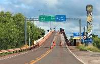 Dia dos Pais adia bloqueios na ponte sobre o Rio Paraguai por uma semana