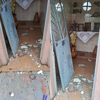 T&uacute;mulos s&atilde;o quebrados e objetos desaparecem do Cemit&eacute;rio Santo Ant&ocirc;nio