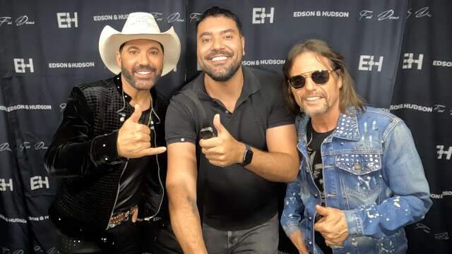 Edson e Hudson exaltam Mato Grosso do Sul no Festival do Sob&aacute;
