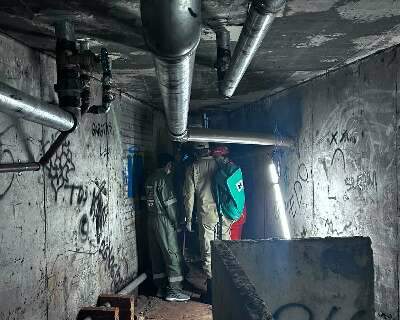Trabalhadores passam mal dentro de caixa-d'&aacute;gua em obra do Belas Artes