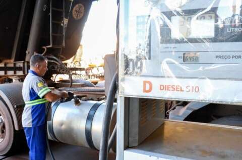 Venda de diesel em MS bate recorde no primeiro semestre de 2026