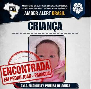 "Transbordando de alegria", diz mãe após polícia achar bebê sequestrada "Transbordando de alegria", diz mãe após polícia achar bebê sequestrada