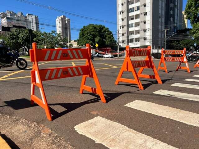 Campo Grande tem quatro interdi&ccedil;&otilde;es no tr&acirc;nsito neste domingo