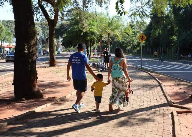 Al&eacute;m de datas especiais, domingos no parque com filhos entram na rotina dos pais
