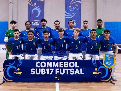 Com atleta de MS, Brasil goleia Equador na estreia do Sul-Americano Sub-17
