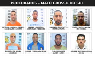 Com irmão de ex-BBB de MS, lista de procurados tem 8 nomes Com irmão de ex-BBB de MS, lista de procurados tem 8 nomes