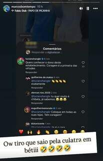 Dono diz que placa “anti-PT” era brincadeira após ator “fazer o L” em loja Dono diz que placa “anti-PT” era brincadeira após ator “fazer o L” em loja