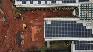 Obra do novo plenário da Assembleia chega a 10% e prevê 5 gabinetes extras Obra do novo plenário da Assembleia chega a 10% e prevê 5 gabinetes extras