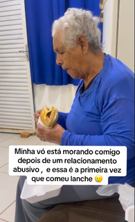Neta registra recome&ccedil;o de av&oacute; ap&oacute;s 15 anos nas m&atilde;os de marido violento