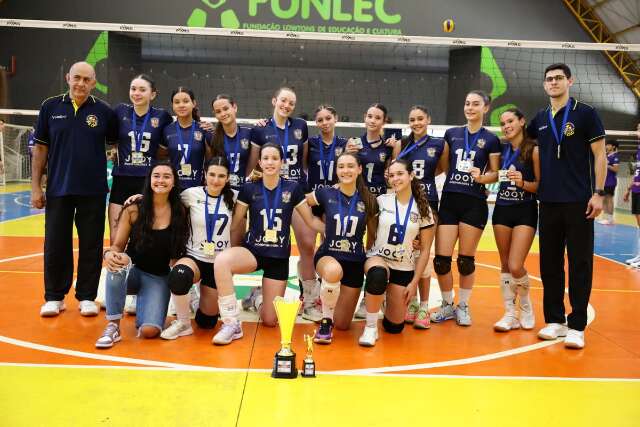 Copa Pantanal de Voleibol define campe&otilde;es das categorias Sub-13 e Sub-17