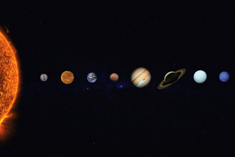 Seis planetas poder&atilde;o ser vistos no c&eacute;u desta quarta-feira