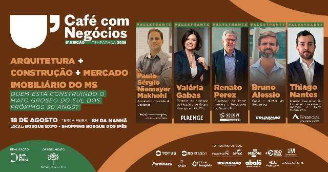 Paulo Sérgio Niemeyer fala sobre arquitetura e mercado imobiliário de MS