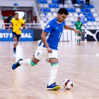 Atleta de MS marca em goleada da seleção brasileira no Sul-Americano Sub-17 Atleta de MS marca em goleada da seleção brasileira no Sul-Americano Sub-17