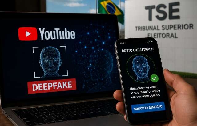 YouTube vai alertar usu&aacute;rio quando seu rosto aparecer em deepfake
