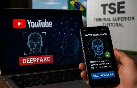 YouTube vai alertar usu&aacute;rio quando seu rosto aparecer em deepfake