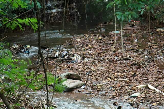 Sof&aacute;s, animais mortos e &aacute;gua verde dividem espa&ccedil;o com caminhada no Imbirussu