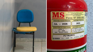 Alunos de Medicina protestam por melhorias e contra avaliação em universidade Alunos de Medicina protestam por melhorias e contra avaliação em universidade
