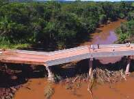Em 10 anos, quatro pontes de concreto desabaram em MS