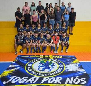 Chelsea representa MS na Ta&ccedil;a Brasil Sub-13 de futsal em Natal