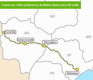Uni&atilde;o abre acerto de contas com Rumo antes de novo leil&atilde;o da Malha Oeste