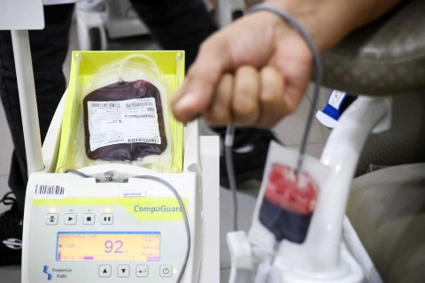 Enquete mostra que 57% dos participantes nunca doaram sangue