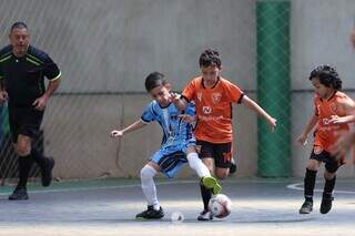 Segunda rodada da Copa Pelezinho soma 26 gols em quatro jogos Segunda rodada da Copa Pelezinho soma 26 gols em quatro jogos