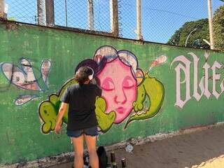 Grafiteiros pintam por 2 dias para homenagear amigo Pedro Morato