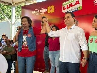 Com bênçãos de pai de santo e evangélicos, Fábio Trad inicia campanha eleitoral Com bênçãos de pai de santo e evangélicos, Fábio Trad inicia campanha eleitoral