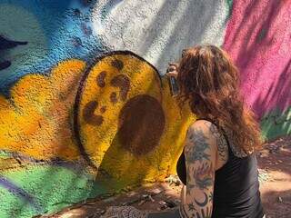 Grafiteiros pintam por 2 dias para homenagear amigo Pedro Morato